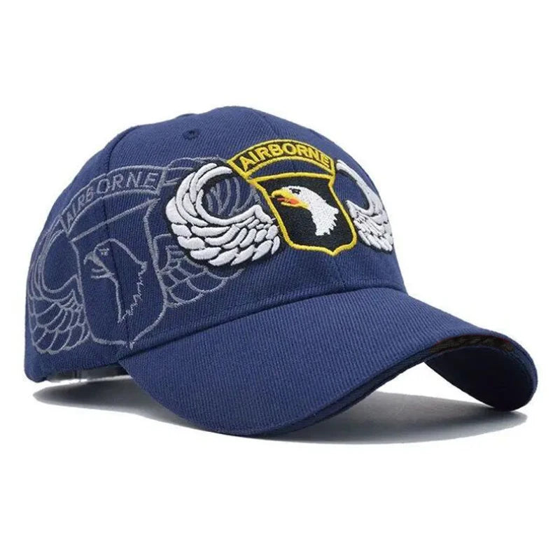 101 Airborne Baseball Cap Snapback Caps Outdoor Leisure Hip Hop Sun Hat adjustable Men Women Fishing Hunting Hats