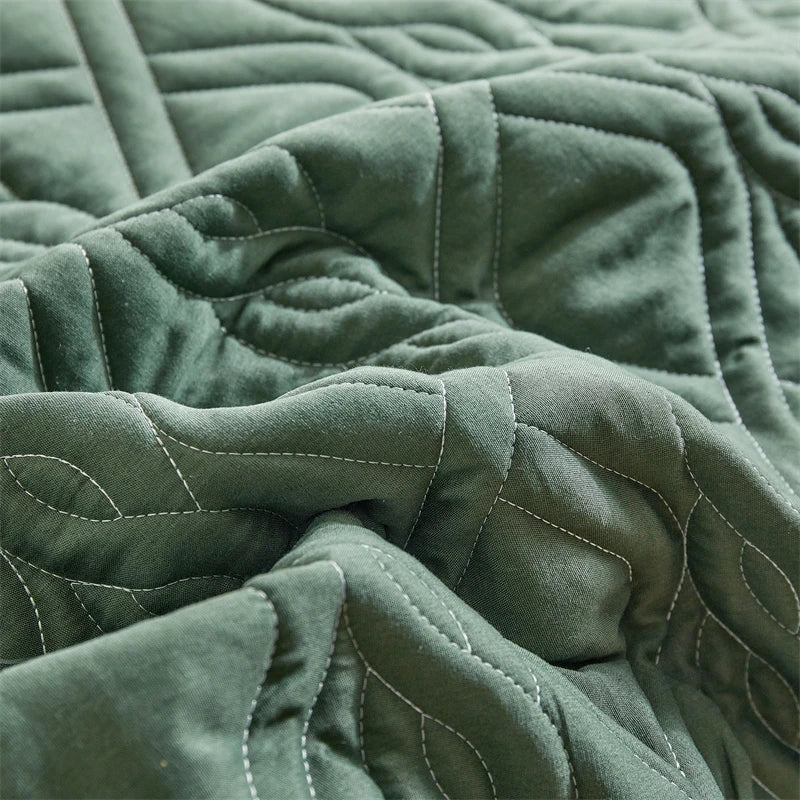 Quilt Bedding Sets, Lightweight Soft Bedspread Coverlet with Pillow Cases, Quilted Blanket Thin Comforter Bed Cover, All Season
