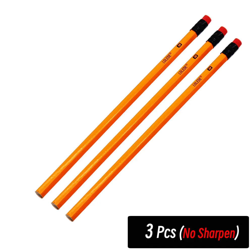 1/5/10Pcs HB Yellow Holder Sketch Pencil Wooden Lead Pencils Childrens Writing Pencils Office Painting Drawing School Stationery