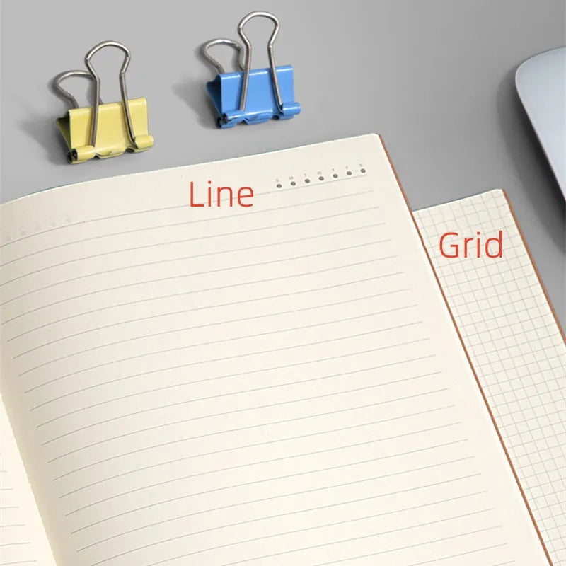 A4 A5 B5 Notebook To-Do Lined Blank Grid Paper Journal Diary Sketchbook Drawing Painting Graffiti Notebook Notepad Stationery
