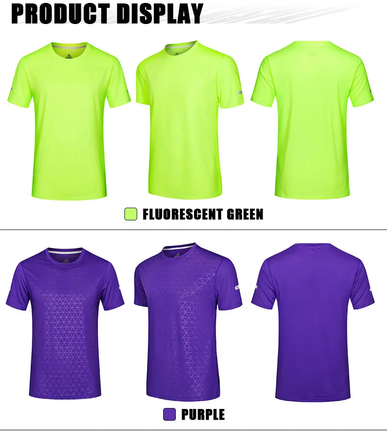 Men's Sports Shirts Sweatshirt Things for Gym Shirt Dry Fit Workout Yoga Tops Breathable Short Sleeves Undershirt Golf Wear Top