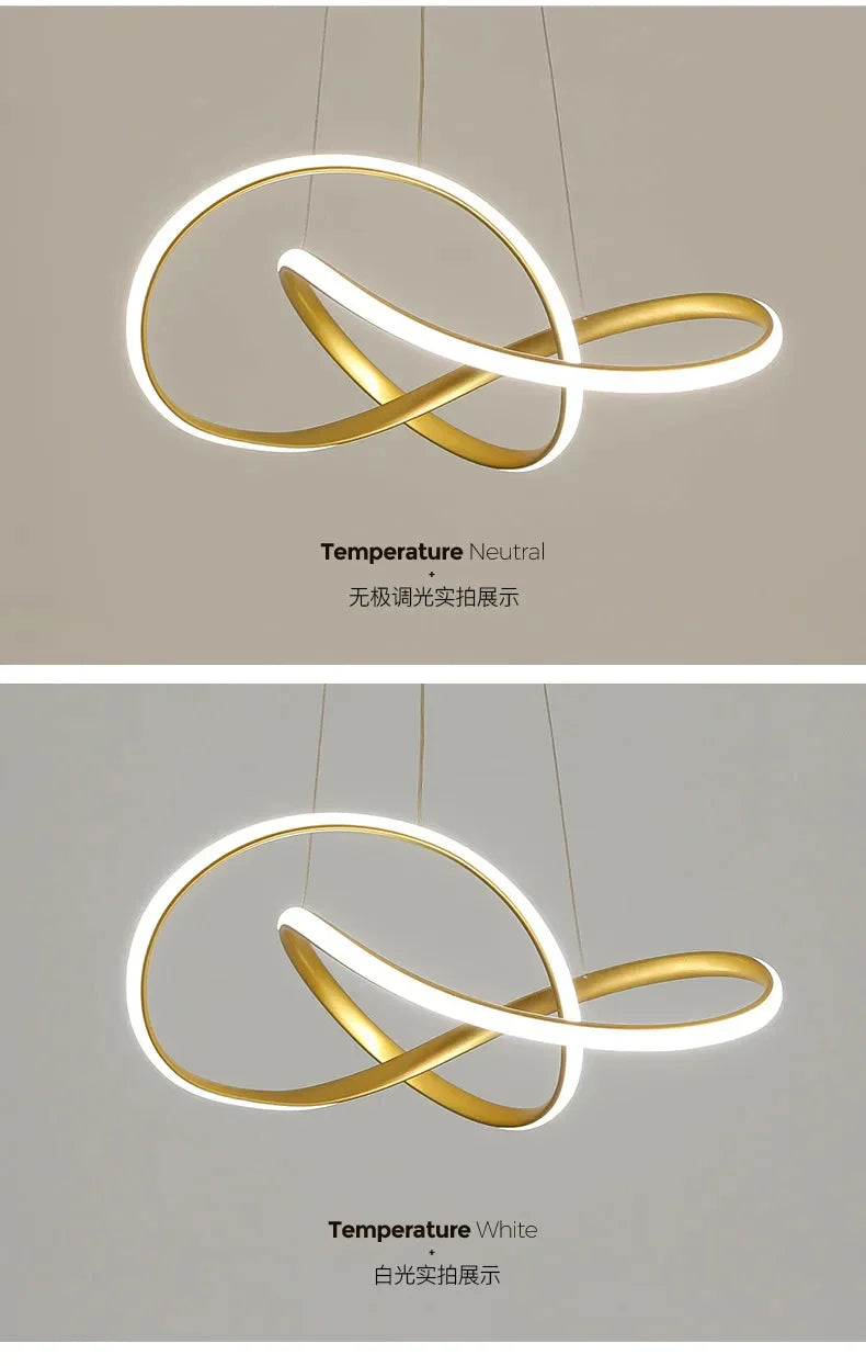 Modern Dining Room Pendant Lights Nordic LED Dining Table Ceiling Chandelier Living Room Home Indoor Bar Counter Hanging Lamp