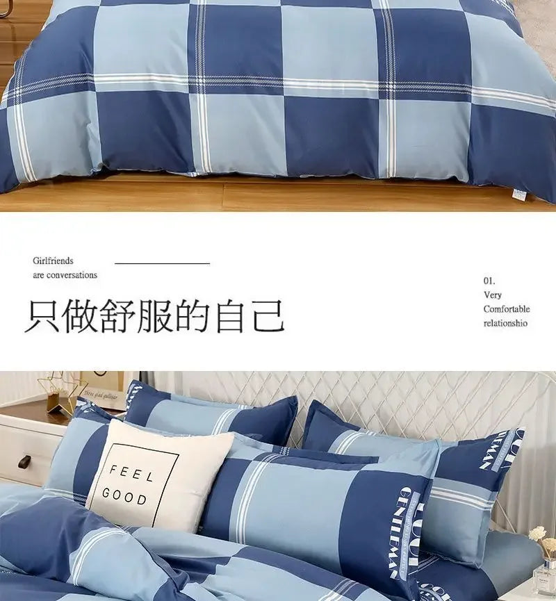 Beddingbag Comfortable Winter Warm Duvet Cover Home Hotel Single Apartment Student Dormitory Couple Double Bed Seasonal Bed Sack