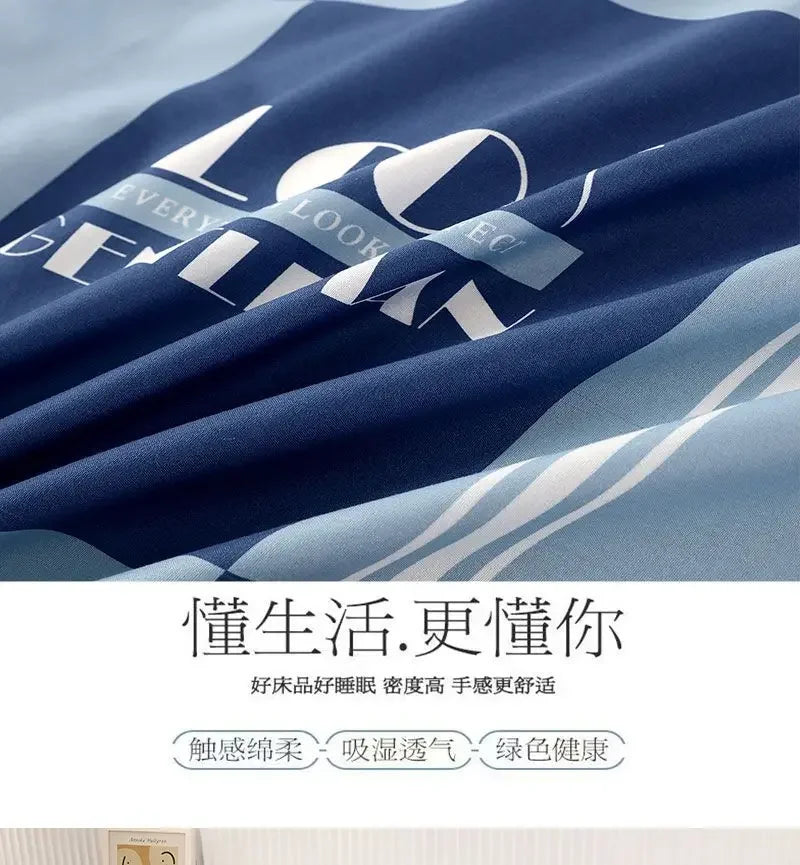 Beddingbag Comfortable Winter Warm Duvet Cover Home Hotel Single Apartment Student Dormitory Couple Double Bed Seasonal Bed Sack