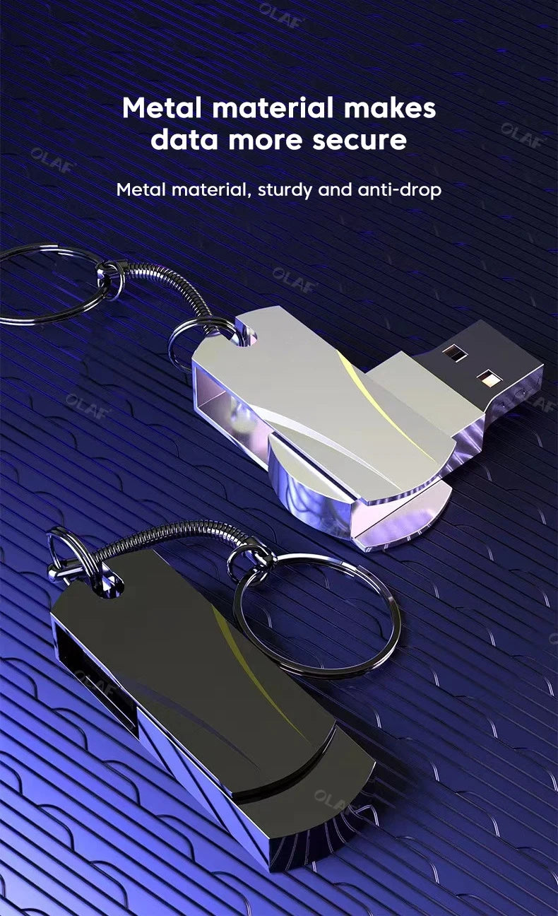 USB 3.0 Flash Drive 512GB 1T 2T Hihg Speed Pen drive Pendrive Waterproof Memory Stick Pen Drive Flash U Disk gifts 256GB