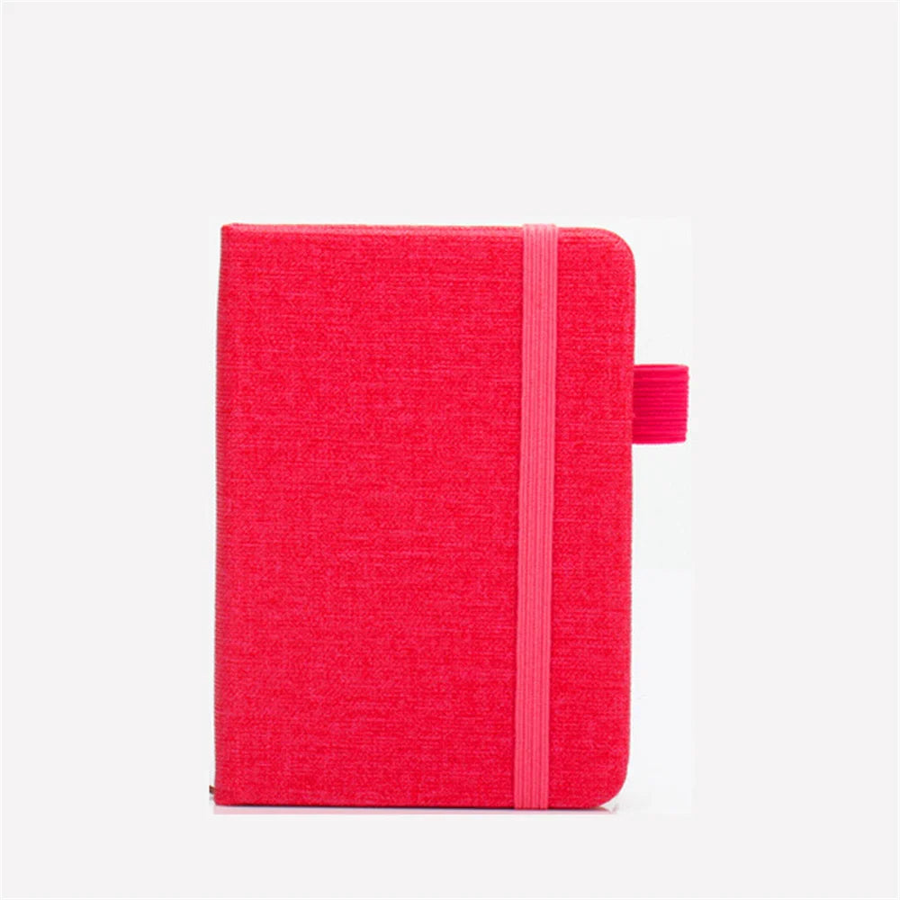 New A7 Mini Notebook Portable Pocket Blank Page Notepad Memo Diary Planner Agenda Note Book Office School Stationery Wholesale
