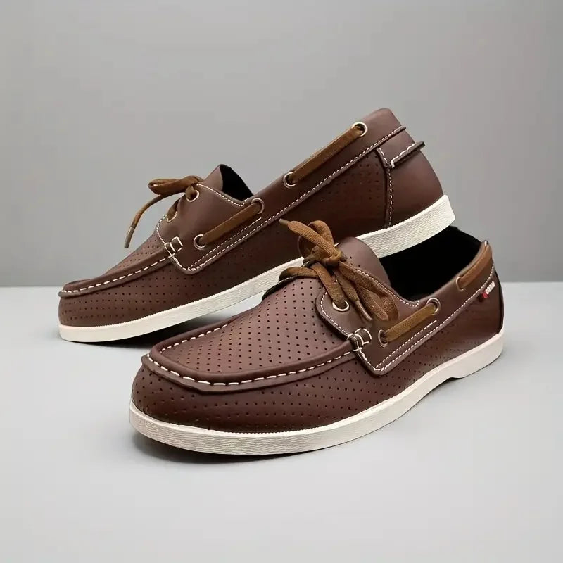 Men's Fashionable All-Match Breathable Business Leisure Shoes New Style Comfortable Work Footwear