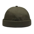 Vintage Brimless Cotton Baseball Snapback Caps Hip Hop Skull Hats Adjustable