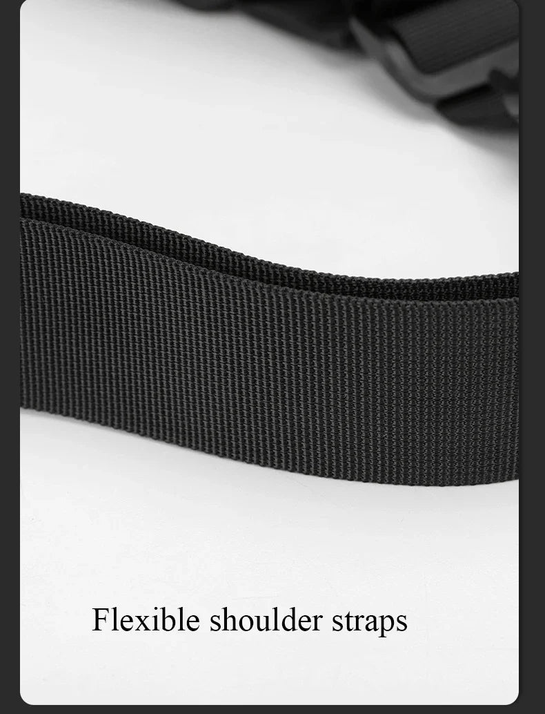 Multifunctional Men's Sport Travel Shoulder Crossbody Bag Organizer Husband Trend Handbag Sling Bag Outdoor Chest Bag for Men