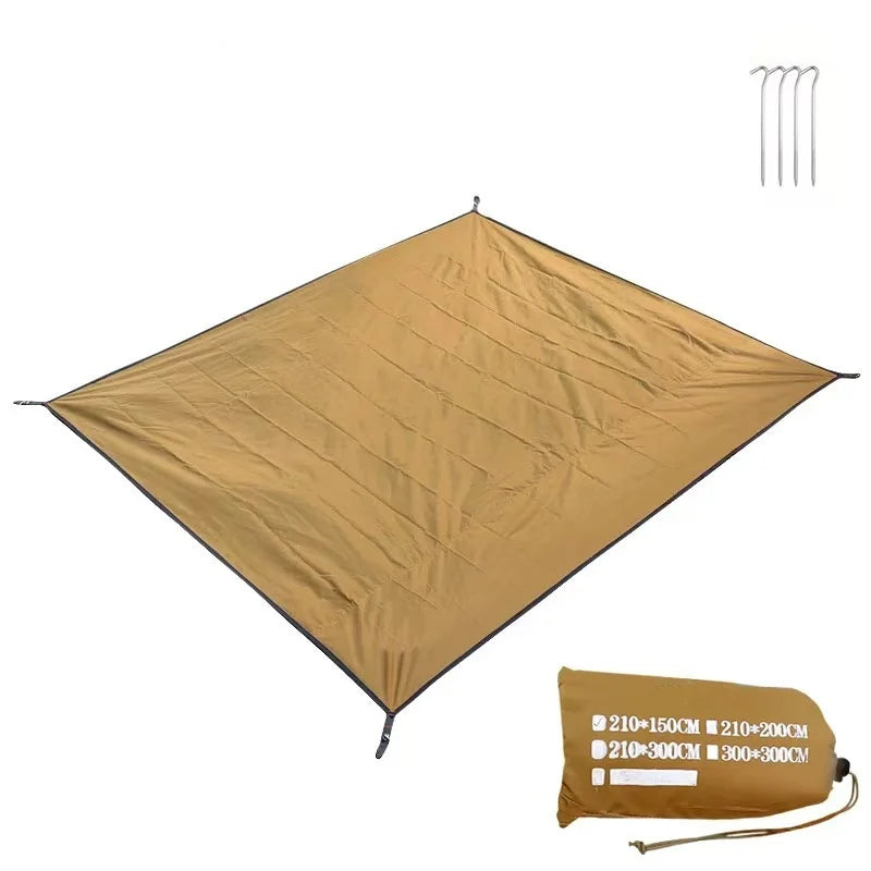 tent mat, leisure mat, lightweight, wear-resistant, compact, leisure seating, outdoor, camping, traveling