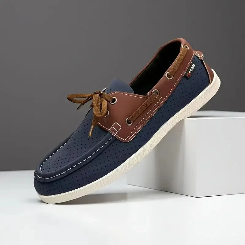 Men's Fashionable All-Match Breathable Business Leisure Shoes New Style Comfortable Work Footwear