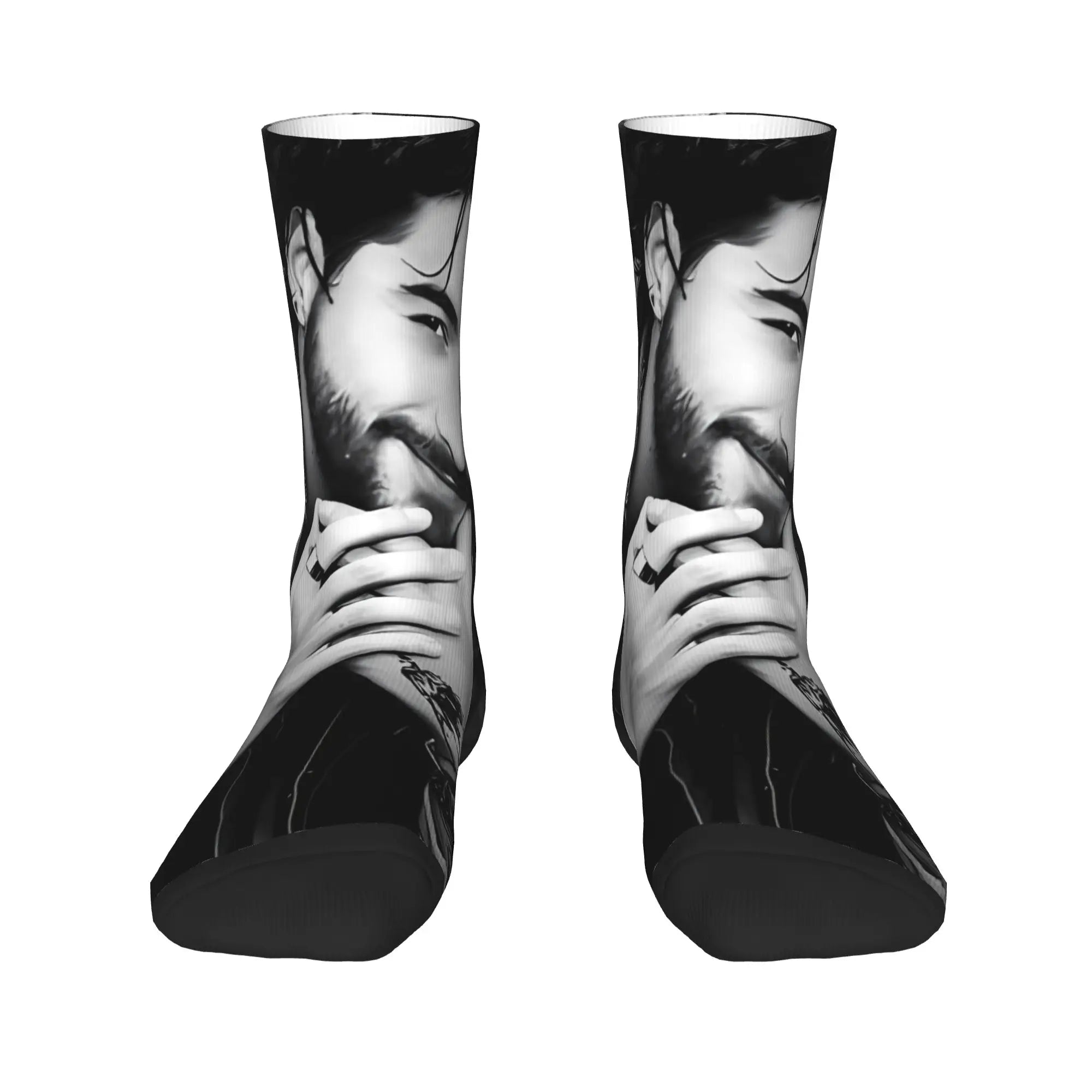 Maluma Rapper Socks  Anti Slip Stockings Women Men Comfortable Outdoor Socks Winter Fashion Graphic Socks