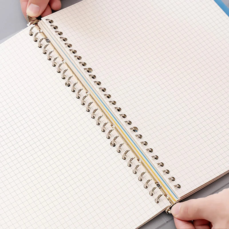 A5 A4 B5 matte adhesive loose strap loose notebook paper planner inner ring file cabinet materials stationery gift traveler