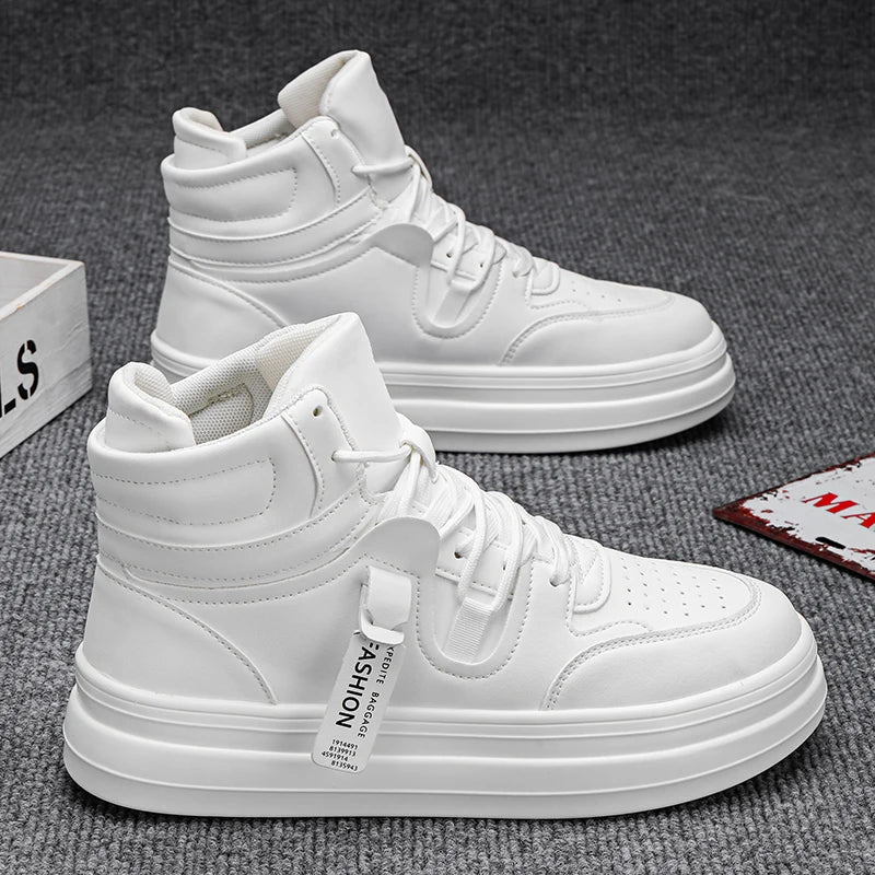 High-top classic casual sports shoes with durable soles and soft uppers, blending classic and fashionable styles. Ideal for hiki