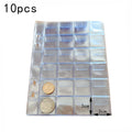 120/360 Pockets Coin Collection Book 10/20 Pages Coin Collection Holder Album Commemorative Coin Organizer Storage