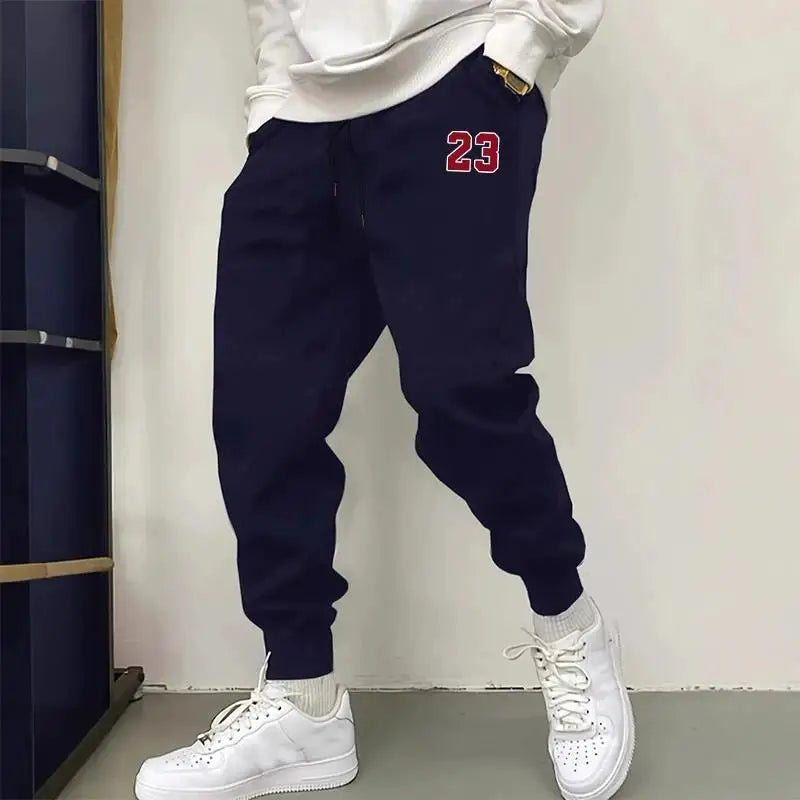 Sweatpants High Quality Fall_Winter Daily Casual Fashion Jogger Pants Gym Fitness SportyMen's Clothes Trousers