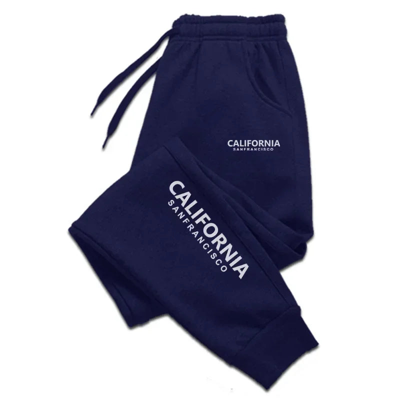Jogging Sports Pants for Men Daily Sweatpants Hot Sales Casual Versatile 2025 New Fashion the Four Seasons Men's Clothing