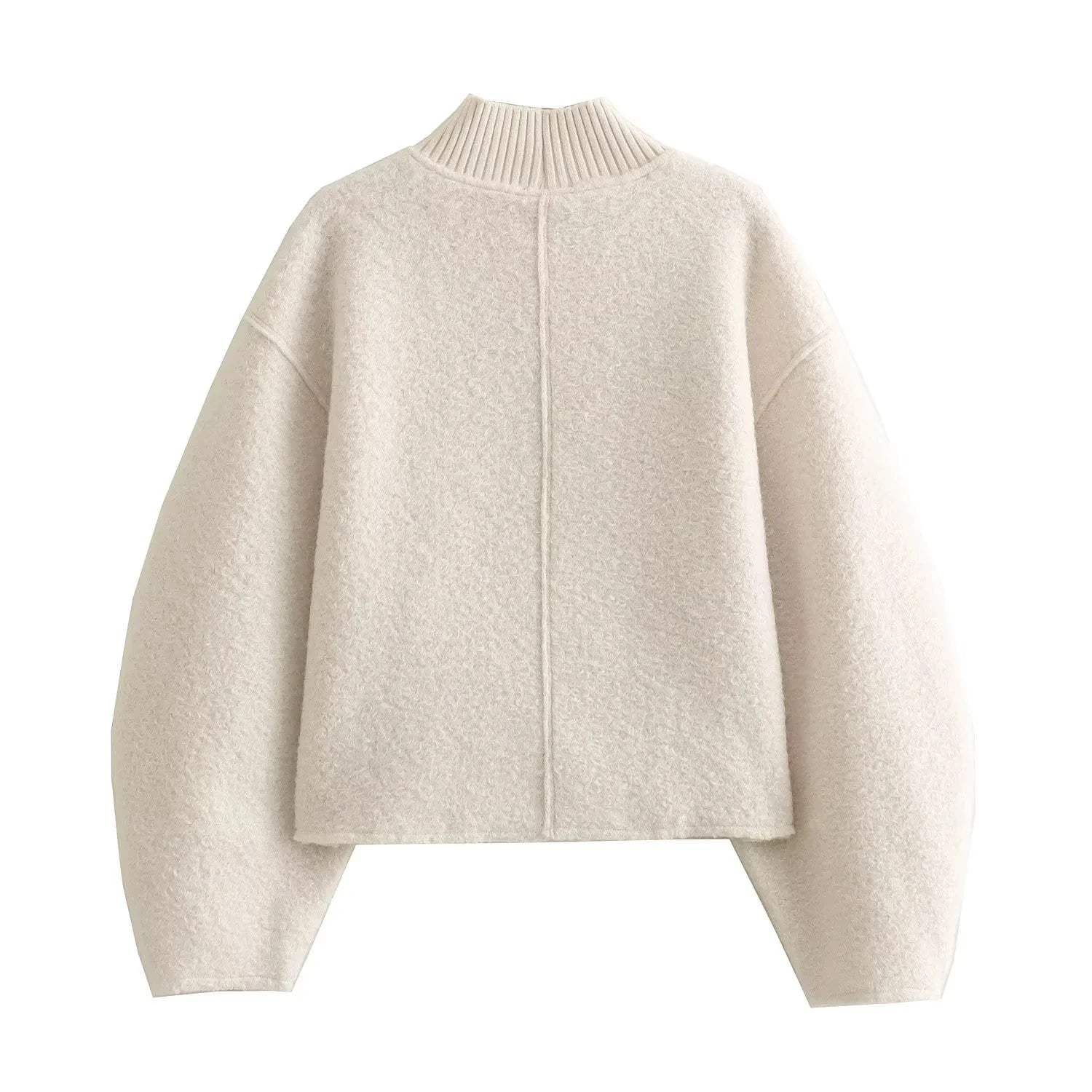 HH Sweatshirts For Women Autumn Casual Loose Turtleneck Long Sleeve Pullover Sweater Female Fashion Chic Top Pullovers