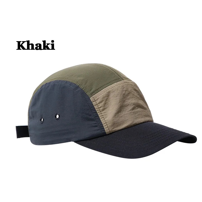 Fashion Adjustable Hat 5 Panel Cap Quick Dry Cap Snapback Hats Unisex Baseball Caps Sun Hats