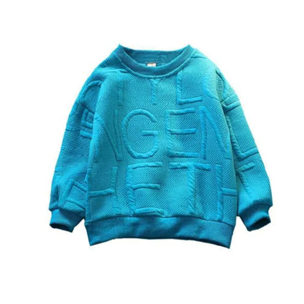 2023 Children Sweatshirts For Boys Cotton Coat Long Sleeve Baby Boy Tops Kids Spring Fall Clothes 5 6 7 8 9 10 11 12 13 14Years