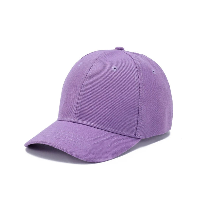 Child Hats Kids Snapback Baseball Cap Solid Color Sun Hat Spring Summer Hip Hop Boys Girls Toddler Peaked Caps Bones Adjustable