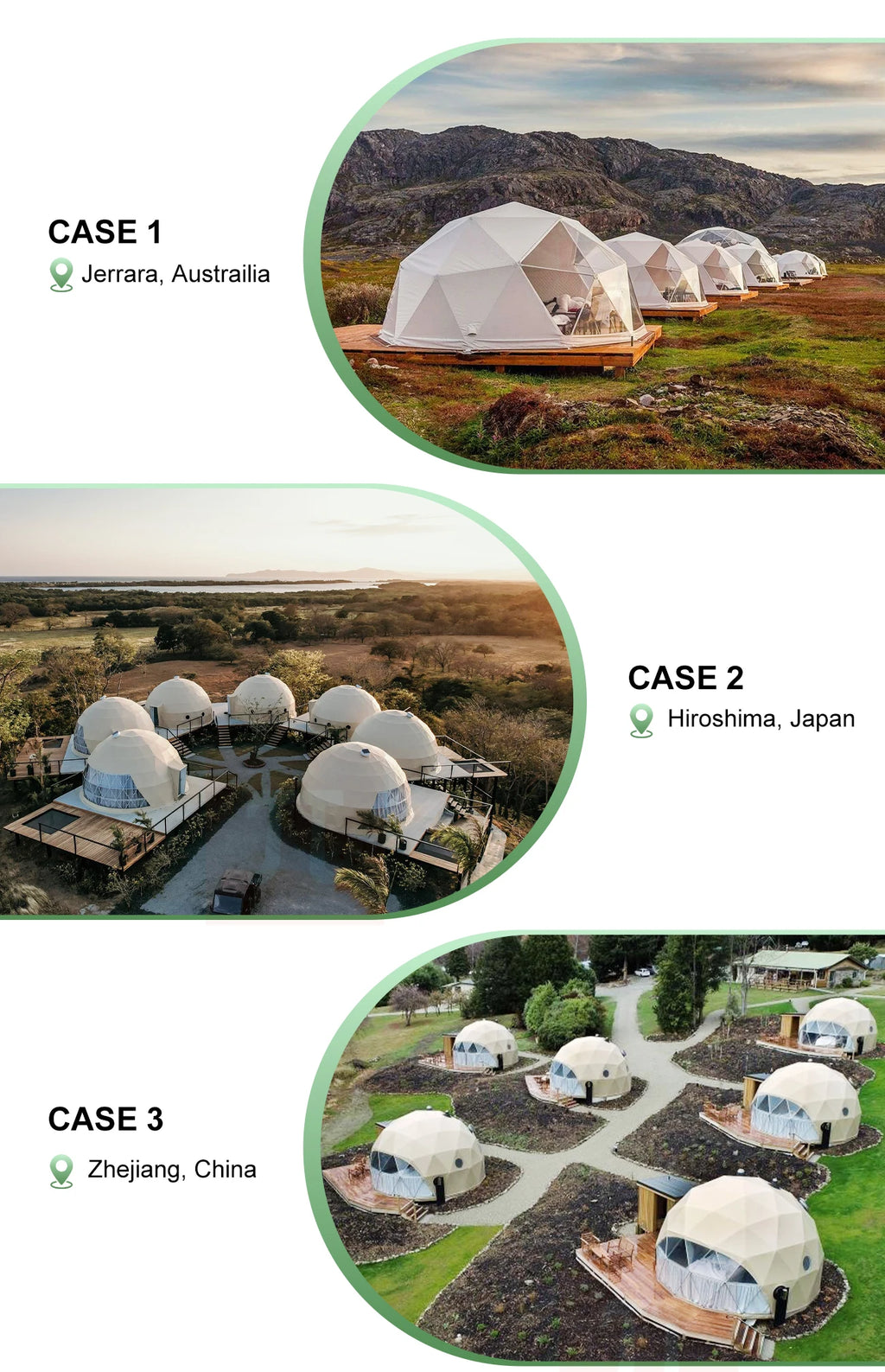 Spherical tent, geodesic tent, dome tent, galvanized steel pipe frame, PVC waterproof tarpaulin, wind-resistant, pressure-resist