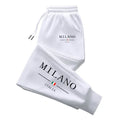 Men's Sweatpants Drawstring 2026 Spring Summer Fashion Print Versatile Gym Comfort Soft Sports Casual Trousers Hot Sales Jogging