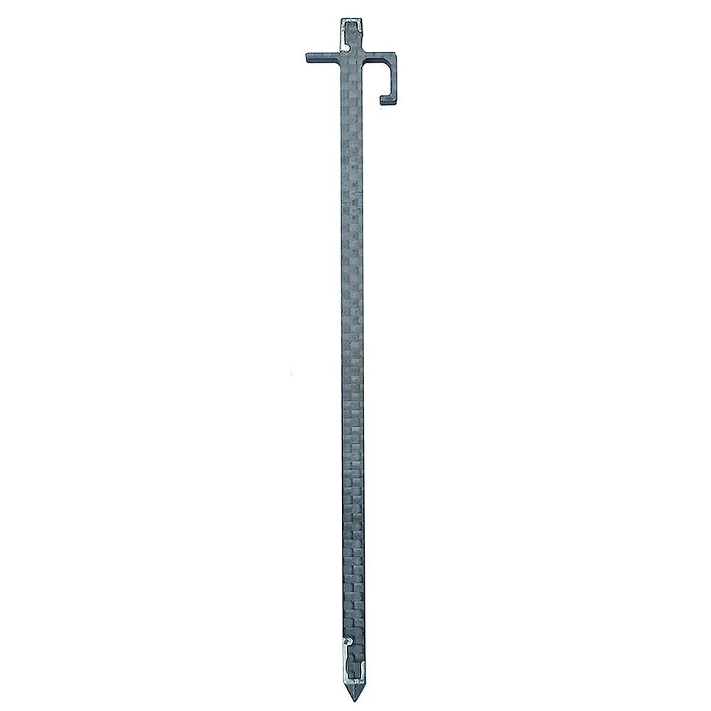 Ultralight Carbon Fiber Tent Peg, Titanium Alloy, Composite Material, Tent Nail, New Invention, 5G, 5.9in, 15.0cm