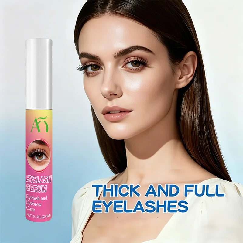 Eyelash serum, moisturizes eyelids and eyelashes, resulting in long, thick, and curled lashes for a beautiful eye appearance.