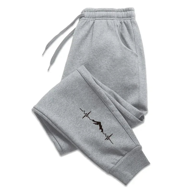 Mens Sweatpants Print Casual Pants Outdoors Fitness Sports Jogging Man Trousers Daily Running Pants Fashion Versatile Sportswear