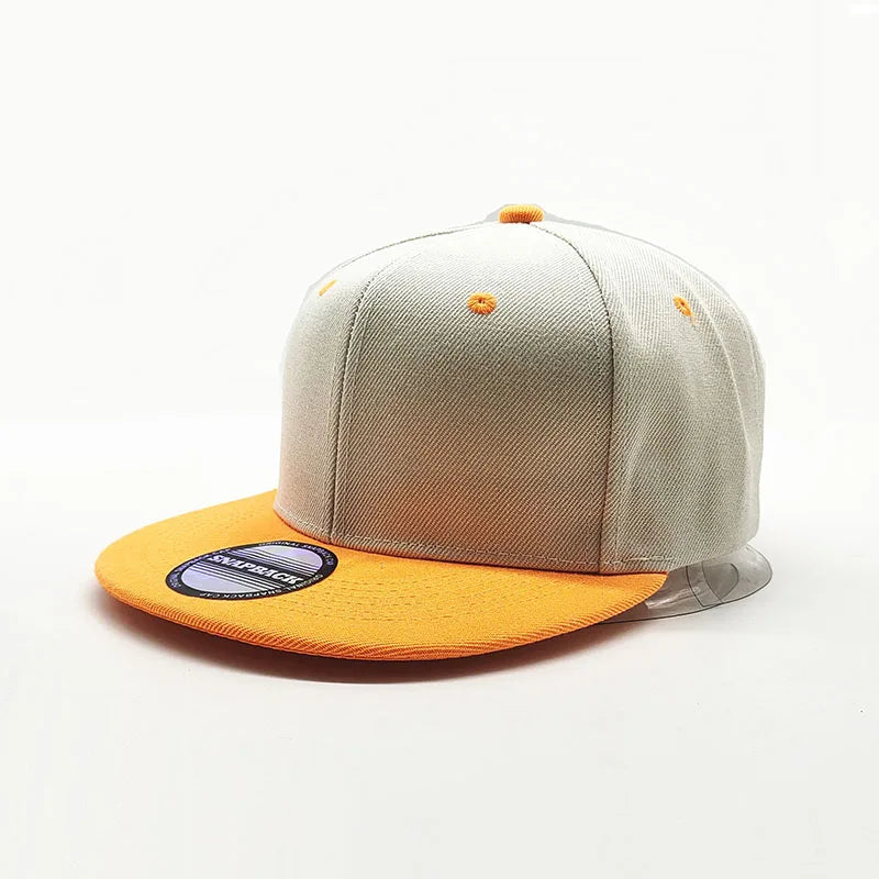 Custom snapback caps Outdoor sports hip hop flat hip hop hat for men Women Trucker caps 1 piece DIY logo Sun hats gorros
