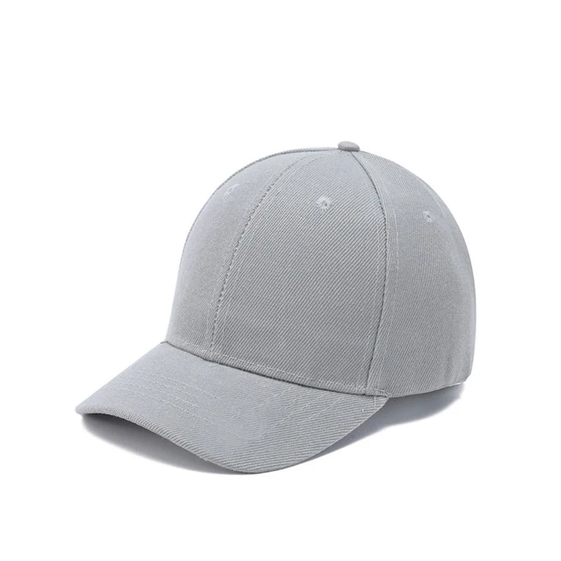 Child Hats Kids Snapback Baseball Cap Solid Color Sun Hat Spring Summer Hip Hop Boys Girls Toddler Peaked Caps Bones Adjustable