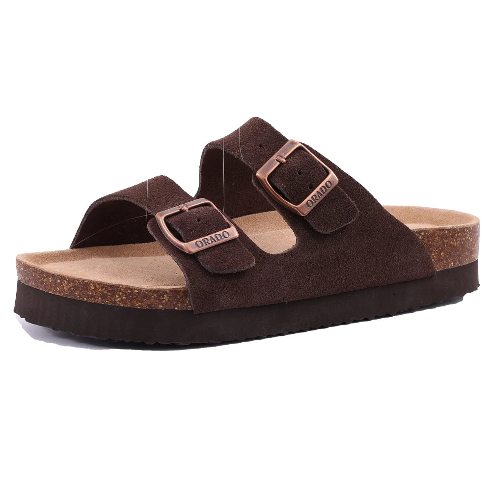 Pallene Women Classic Clogs Cork Footbed Slippers Slip-on Cork Sandals Feamle Unisex Beach Shoes Outdoor Men Mules And Clogs