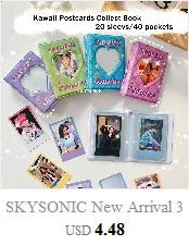 SKYSONIC New Arrival A5 Ring Notebook Jounral Cover INS Bandage Photocards Binder Collect Book Photo Cards Organzier Stationery