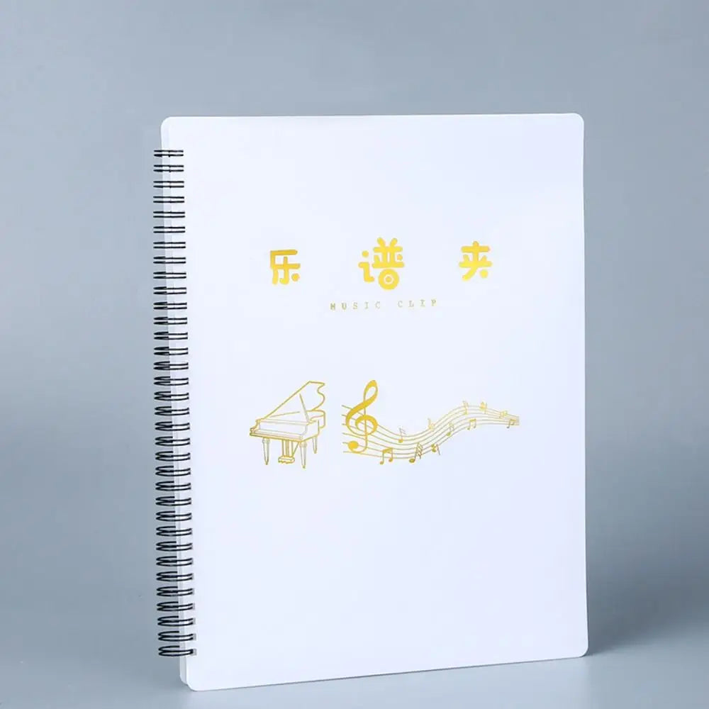 Cover Folder A4 Sheet Music Folder Fashionable Creative Loose Leaf Notebook Waterproof Durable Budget Binder Teacher