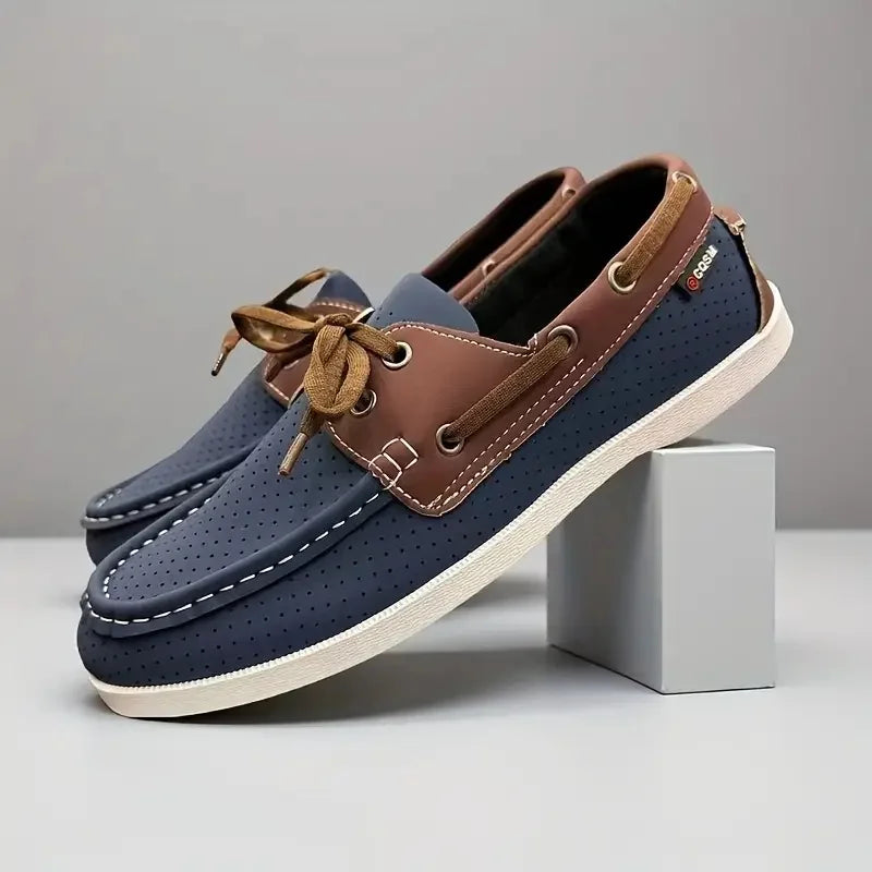 Men's Fashionable All-Match Breathable Business Leisure Shoes New Style Comfortable Work Footwear