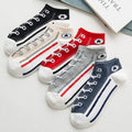 5 Pairs of Socks for Summer, Thin, Breathable, Invisible, Odor Resistant, Sweat Absorbing Boat Sports Socks