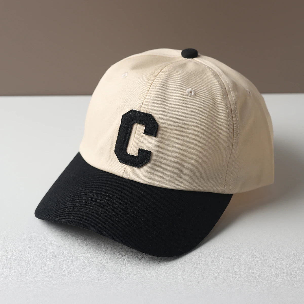 "Baseball Cap for Women and Men Snapback Hat Letter C Patch Hat Summer Sun Visors Caps Unisex
