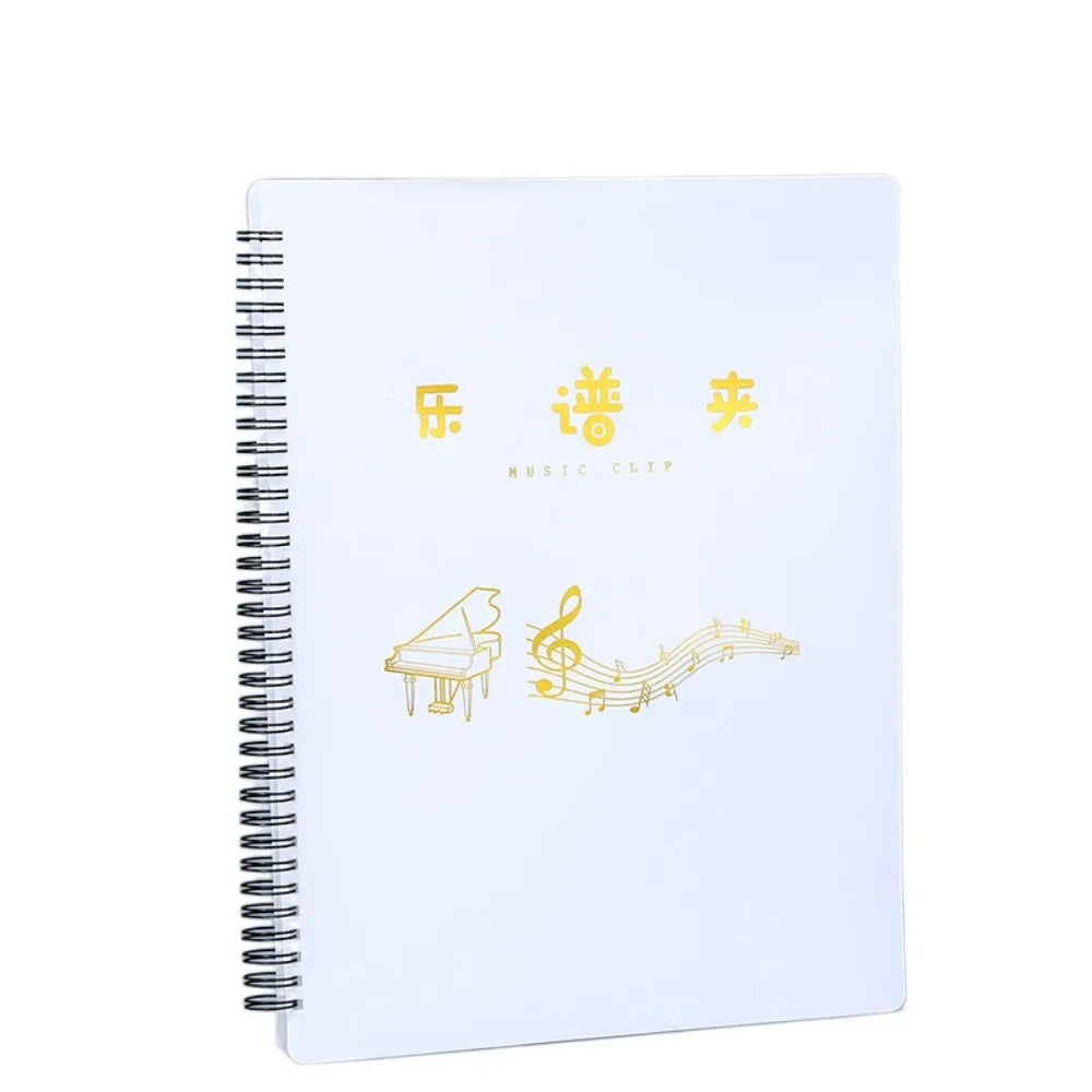 Cover Folder A4 Sheet Music Folder Fashionable Creative Loose Leaf Notebook Waterproof Durable Budget Binder Teacher