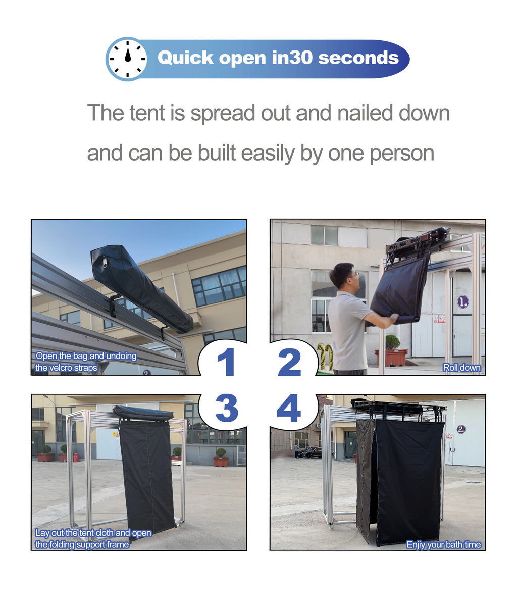Outdoor Changing Clothes Shower Tent Camp Toilet  Hiking Equipment Tent Outdoor Tents