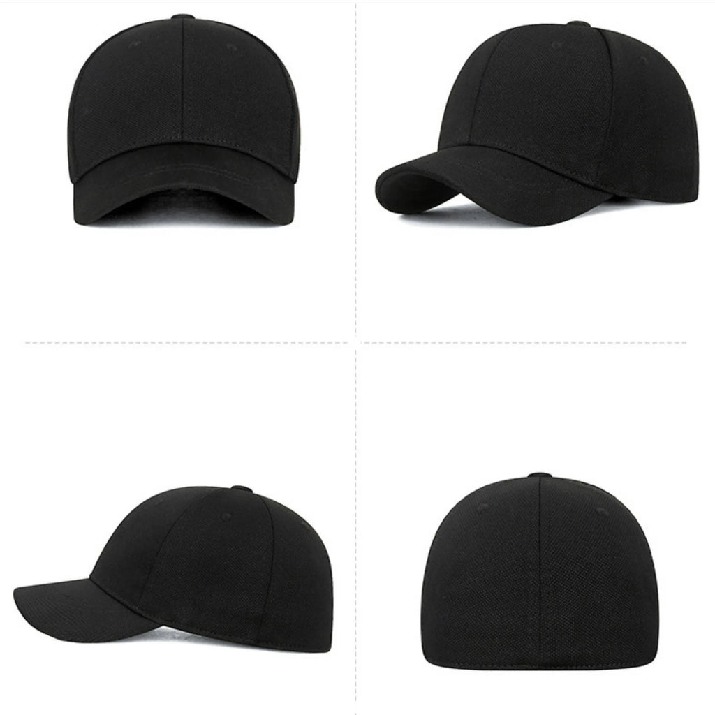 Short Brim Elastic Closed Back Fitted Caps Hats New Cycling Solid Bill Plain Trucker Men Women Hip Hop Baseball Snapback Sun Era