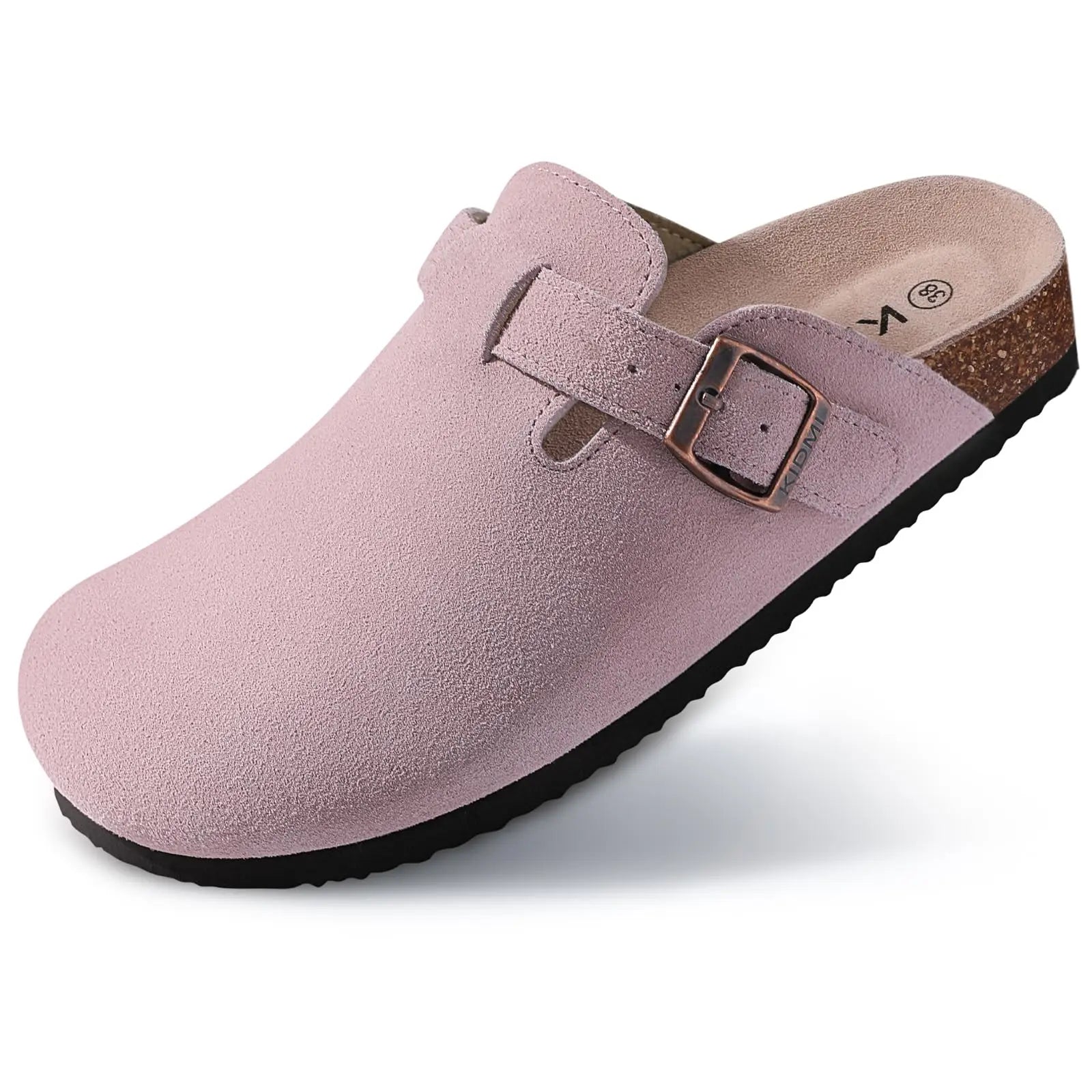Pallene Women Classic Clogs Cork Footbed Slippers Slip-on Cork Sandals Feamle Unisex Beach Shoes Outdoor Men Mules And Clogs