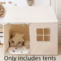 Game Tent With Colorful Flag Large Amusement Park Style Tent With Windows Easy To Clean Indoor Placeable Children Play Game Tent