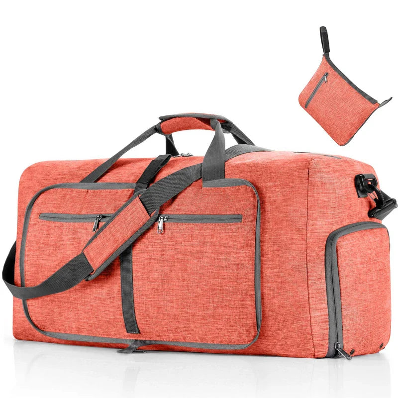 Large Capacity Travel Duffel Bag 85L Shoulder Sports Bag Women Waterproof Oxford Foldable Big Travel Bag Men Fitness Luggage sac
