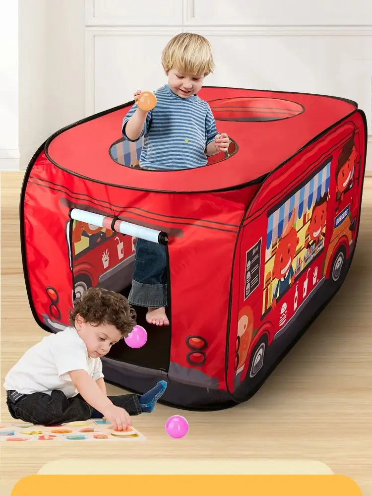Children's Tent Game House Indoor and Outdoor No Installation Kindergarten Foldable Family Toy House