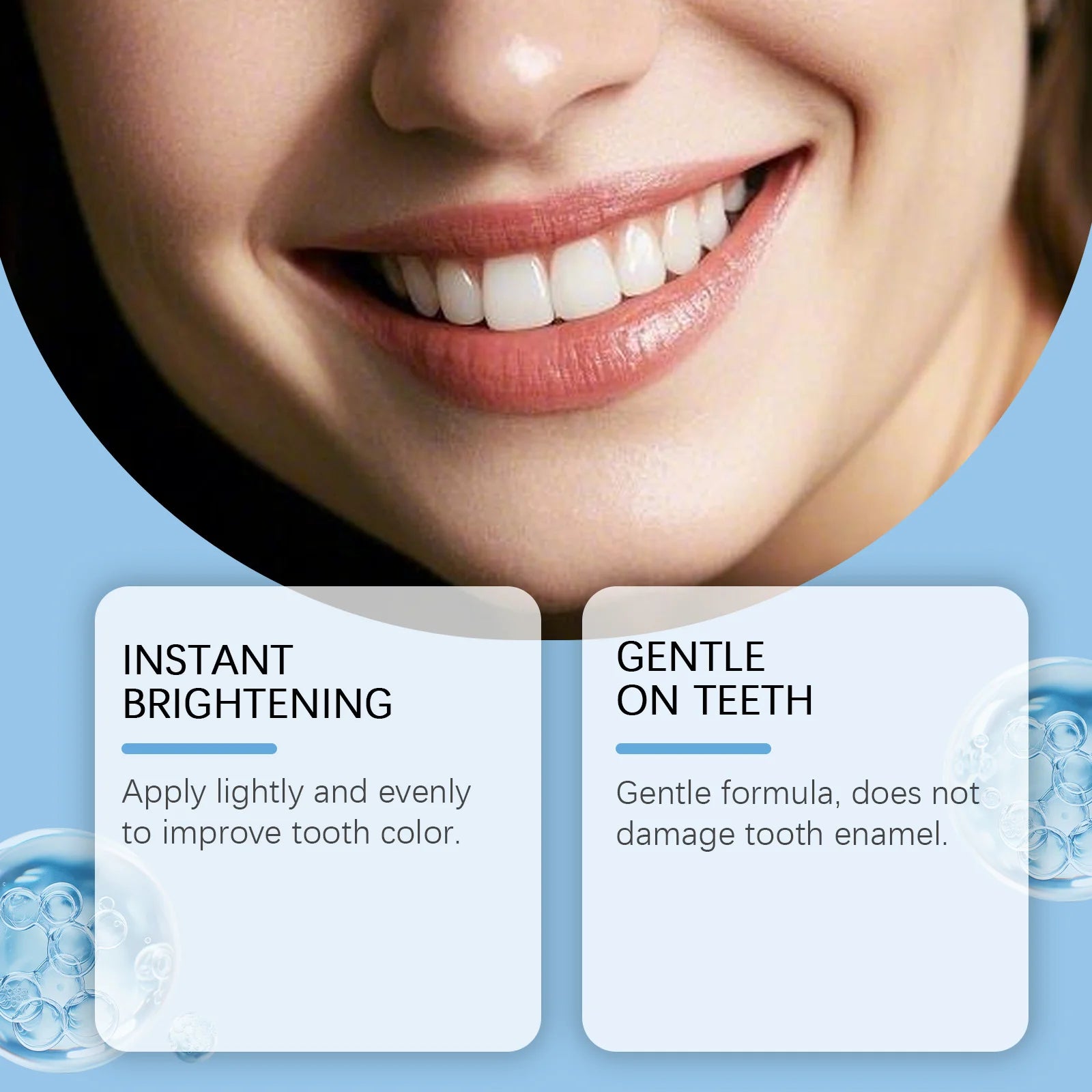 Teeth Whitening Paint Cleansing Plaque Stain Remove Tooth Pigments Brightening Yellow Teeth Fresh Breath Dental Bleaching Polish