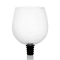 UPORS Wine Pourer In Bottle Direct To Drinking Creative Glass Cup Transparent Shot Glass Wine Decanter with Cork Bar Tools