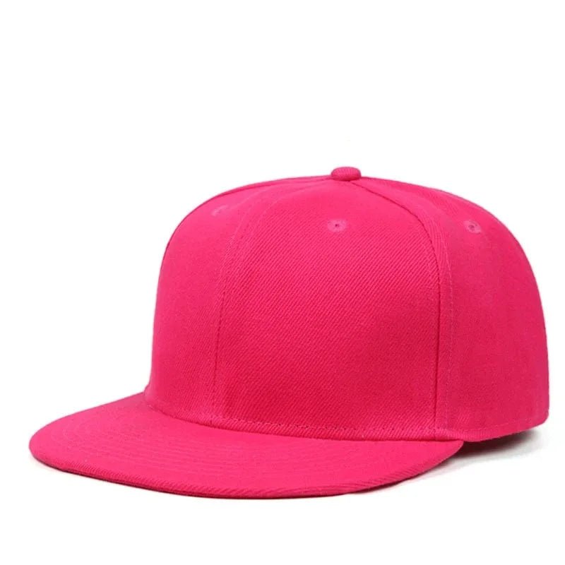 Adult Back Closed Baseball Cap for Small Head Lady Man Blank Hiphop Snapback Hat Fitted Flat Caps 57cm to 59cm - The Melt Theory Lab by Kandylandlaiid LLC