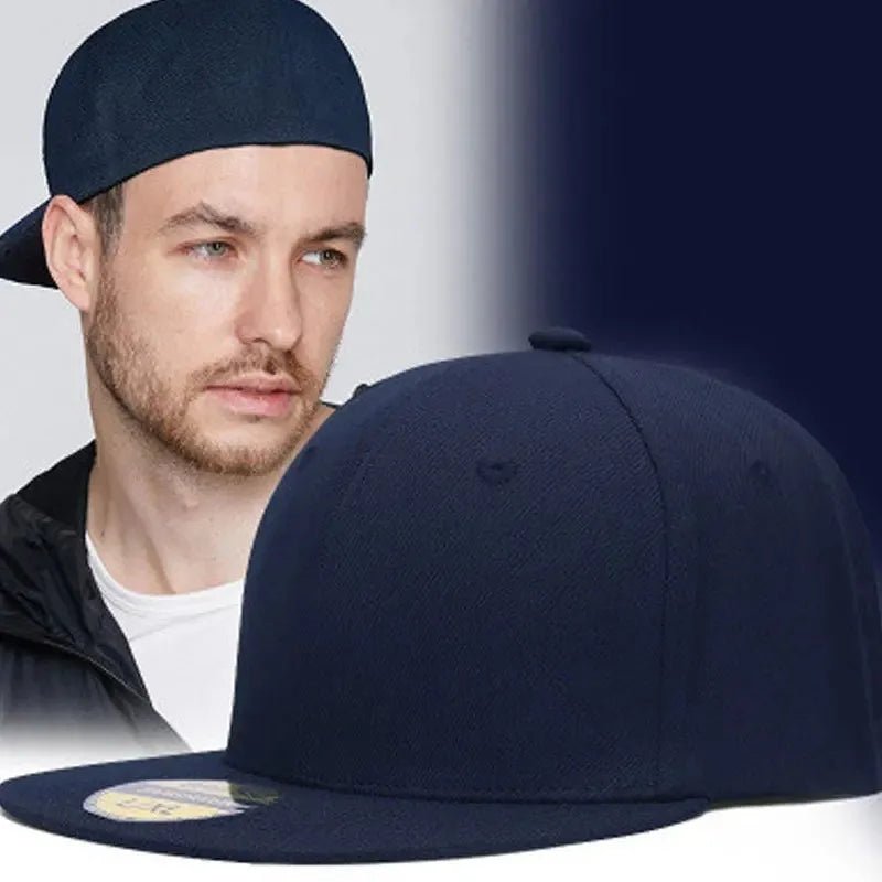 Adult Back Closed Baseball Cap for Small Head Lady Man Blank Hiphop Snapback Hat Fitted Flat Caps 57cm to 59cm - The Melt Theory Lab by Kandylandlaiid LLC