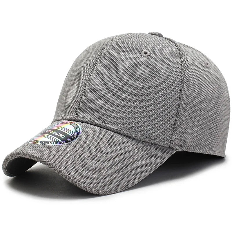 Adult Back Closed Baseball Cap for Small Head Lady Man Blank Hiphop Snapback Hat Fitted Flat Caps 57cm to 59cm - The Melt Theory Lab by Kandylandlaiid LLC